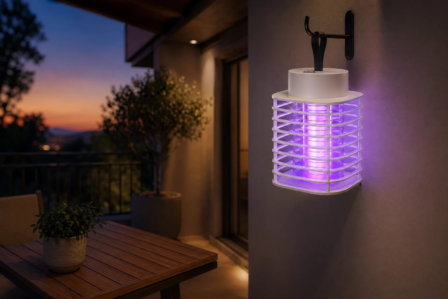 HaloGuard 2-in-1 Lampada trappola antizanzare