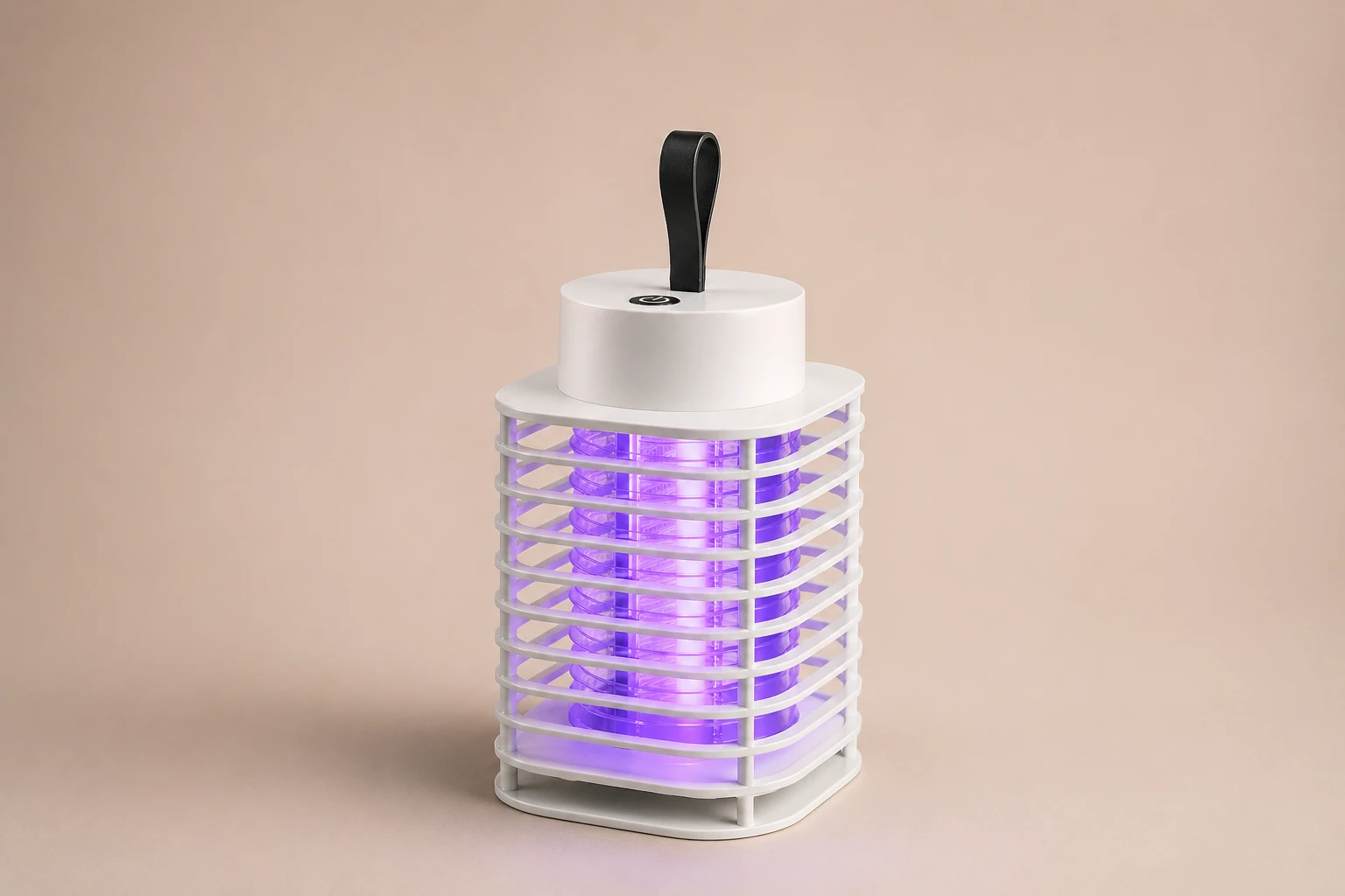Immagine ampia in studio della lampada trappola antizanzare HaloGuard 2-in-1