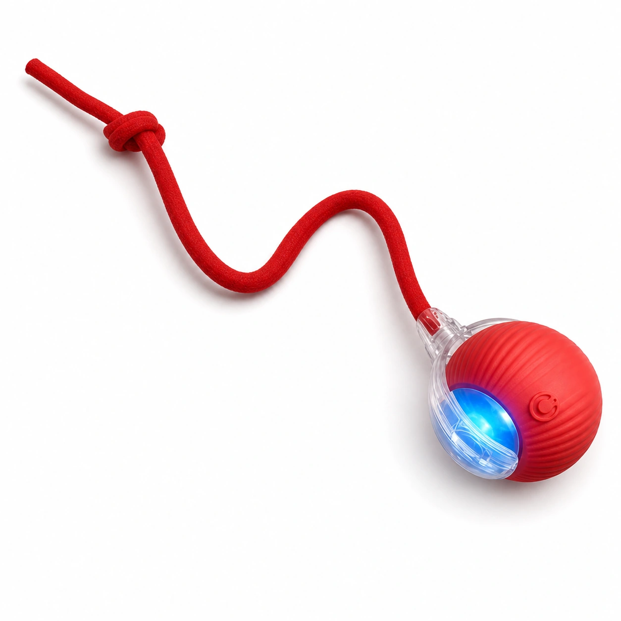 Wiggle Pet Ball met bewegende staart voor katten en kleine honden